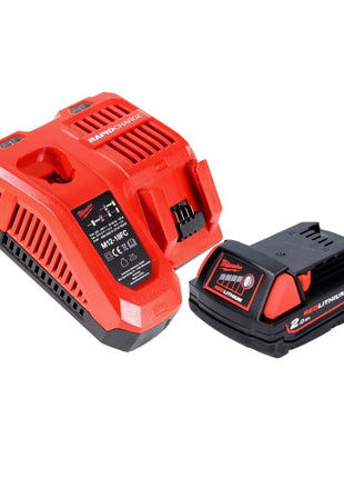 Milwaukee M18 BIW12-201FC Akku Schlagschrauber 18 V 240 Nm 1/2" + 1x Akku 2,0 Ah + Ladegerät