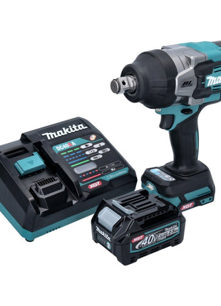 Makita TW 001 GD101 Avvitatore a impulsi a batteria 40 V max. 1800 Nm Brushless XGT + 1x batteria ricaricabile 2,5 Ah + caricabatterie