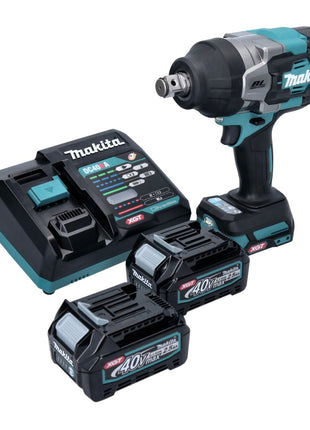 Makita TW 001 GD201 Avvitatore a impulsi a batteria 40 V max. 1800 Nm Brushless XGT + 2x batteria ricaricabile 2,5 Ah + caricatore