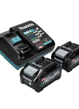 Makita TW 001 GM201 Avvitatore a impulsi a batteria 40 V max. 1800 Nm Brushless XGT + 2x batteria ricaricabile 4,0 Ah + caricabatterie