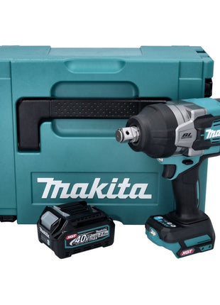 Makita TW 001 GD101 Avvitatore a impulsi a batteria 40 V max. 1800 Nm Brushless XGT + 1x batteria ricaricabile 2,5 Ah + caricabatterie + Makpac