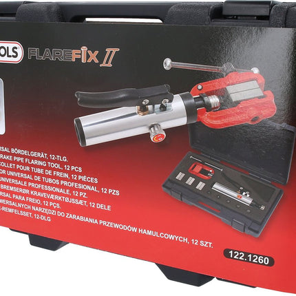 KS TOOLS Universal-Bördelgerät-Satz, 11-tlgFlarefix II ( 122.1260 ) - Toolbrothers