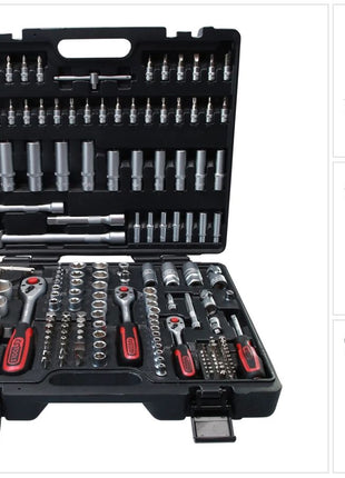 KS TOOLS 1/4"+3/8"+1/2" Steckschlüssel-Satz, 179-tlg ( 917.0779 ) - Toolbrothers