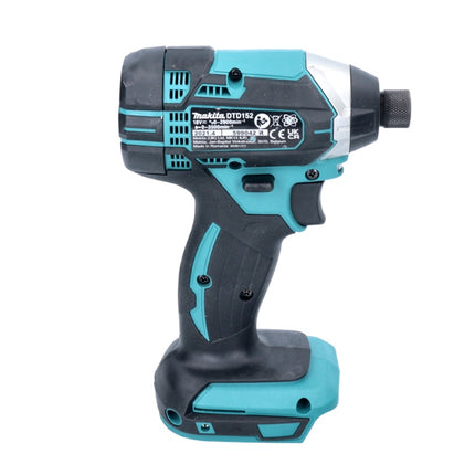 Avvitatore a impulsi a batteria Makita DTD 152 SY 18 V 165 Nm + 2 batterie da 1,3 Ah + caricabatterie