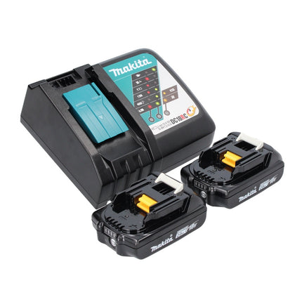 Makita DHP 486 RA Perceuse-visseuse à percussion sans fil 18 V 130 Nm Brushless + 2x batterie 2,0 Ah + chargeur