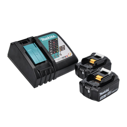 Trapano a percussione a batteria Makita DHP 486 RF 18 V 130 Nm brushless + 2x batteria ricaricabile 3,0 Ah + caricabatterie