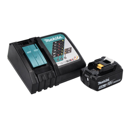 Trapano a percussione a batteria Makita DHP 486 RT1 18 V 130 Nm brushless + 1x batteria ricaricabile 5,0 Ah + caricabatterie