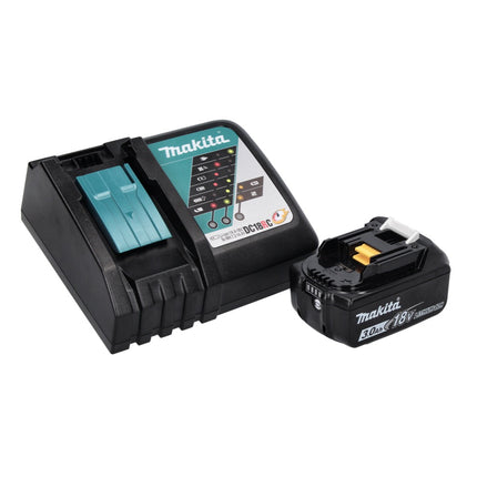 Makita DHP 486 RF1J trapano a percussione a batteria 18 V 130 Nm senza spazzole + 1x batteria ricaricabile 3,0 Ah + caricabatterie + Makpac