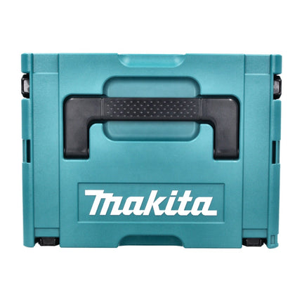 Makita DHP 486 RTJ Trapano avvitatore con percussione a batteria 18V 130Nm Brushless + 2x Batterie 5,0 Ah + Caricabatterie + Valigetta Makpac