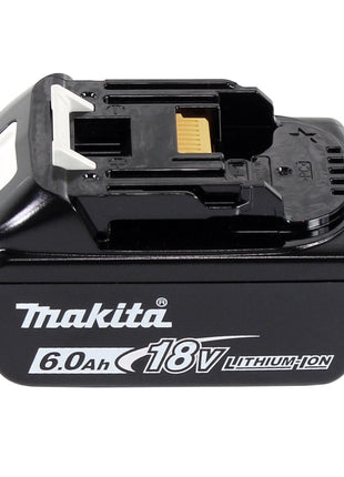 Makita DHP 486 G1J Perceuse-visseuse à percussion sans fil 18 V 130 Nm Brushless + 1x batterie 6,0 Ah + Makpac - sans chargeur