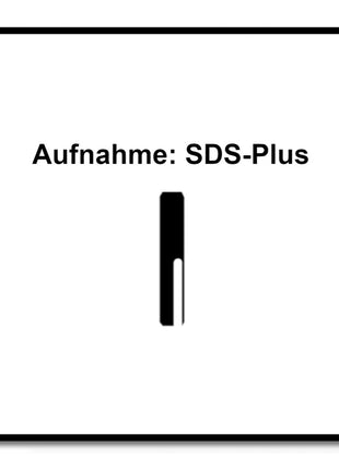 Alpen Profi Multicut SPM 5 tlg. Hartmetall Mehrzweckbohrer Set 5 - 10 mm SDS Plus PGM zertifiziert