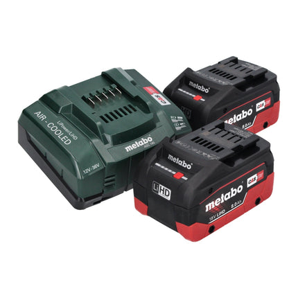Souffleur d'air chaud sur batterie Steinel mobile heat MH 5 18 V 50 - 500 °C CAS + 2x batterie 8,0 Ah + chargeur + mallette