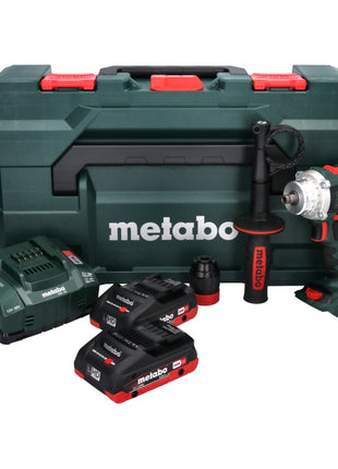 Metabo BS 18 LTX BL Q I Trapano avvitatore a batteria 18 V 130 Nm brushless + 2x batteria 4,0 Ah + caricatore + metaBOX