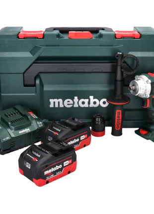 Metabo BS 18 LTX BL Q I Cordless drill driver 18 V 130 Nm brushless ( 602359660 ) + 2x rechargeable battery 5.5 Ah + charger + metaBOX