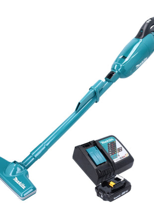 Makita DCL 281 FRA1 cordless hoover 18 V brushless + 1x rechargeable battery 2.0 Ah + charger