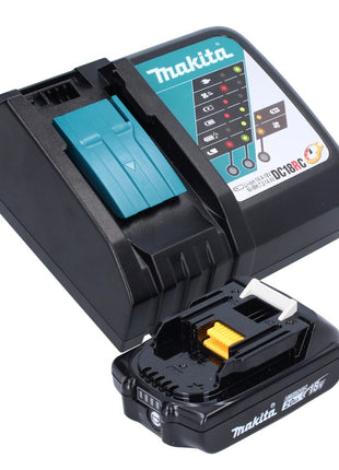 Makita DCL 281 FRA1 cordless hoover 18 V brushless + 1x rechargeable battery 2.0 Ah + charger