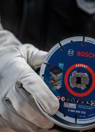 Bosch X-LOCK Diamant Metallscheiben Trennscheibe 125 x 22,23 mm ( 2608900533 ) Expert 1 Stk. für X-LOCK Winkelschleifer - Toolbrothers