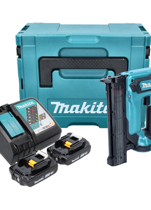 Makita DFN 350 RAJ gwoździarka akumulatorowa 18 V 15 - 35 mm + 2x akumulator 2,0 Ah + ładowarka + Makpac