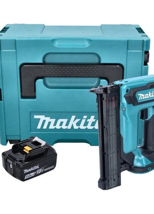 Makita DFN 350 T1J Cloueur sans fil 15 - 35mm 18V + 1x Batterie 5,0 Ah + Coffret Makpac - sans chargeur