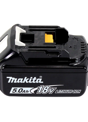 Makita DFN 350 T1J Cloueur sans fil 15 - 35mm 18V + 1x Batterie 5,0 Ah + Coffret Makpac - sans chargeur