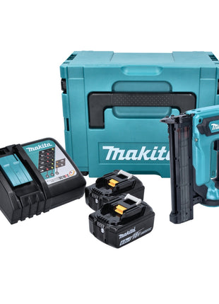 Makita DFN 350 RGJ gwoździarka akumulatorowa 18 V 15 - 35 mm + 2x akumulator 6,0 Ah + ładowarka + Makpac