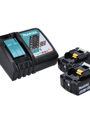 Makita DFN 350 RGJ gwoździarka akumulatorowa 18 V 15 - 35 mm + 2x akumulator 6,0 Ah + ładowarka + Makpac