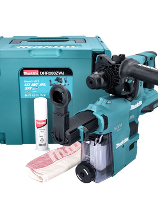 Makita DHR 280 ZJ Tassellatore a batteria SDS-Plus 36V (2x18V) in valigetta Makpac - senza batteria, senza caricabatterie 