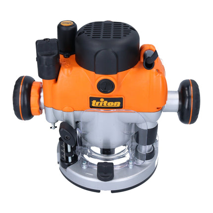 Triton MOF001 Fraiseuse supérieure 1400 W Course 59 mm + butée