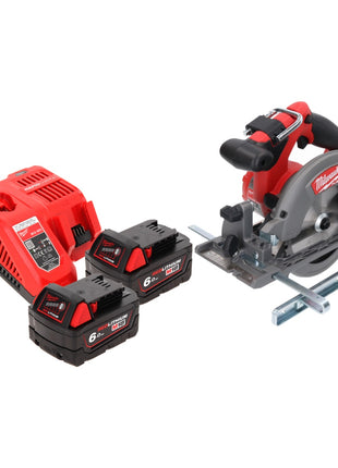 Milwaukee M18 CCS55-602FC Circular Saw 165mm 18V + 2x Batteries 6.0 Ah + Charger