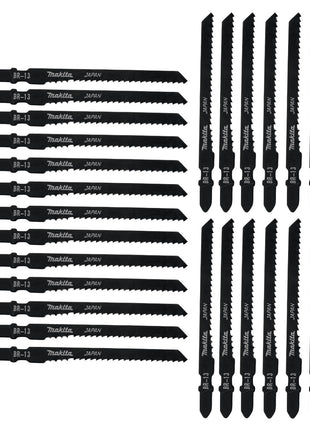 Makita BR-13 Lames de scie sauteuse pour le bois 70 mm pour scies sauteuses à queue en T 25 pcs. (A-85793-25)