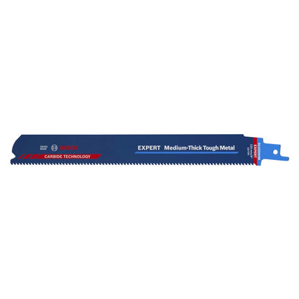 Bosch EXPERT Medium Lames de scie sabre Thick Tough Metal S 1155 HHM 225 mm - 10 pièces (2608900376)