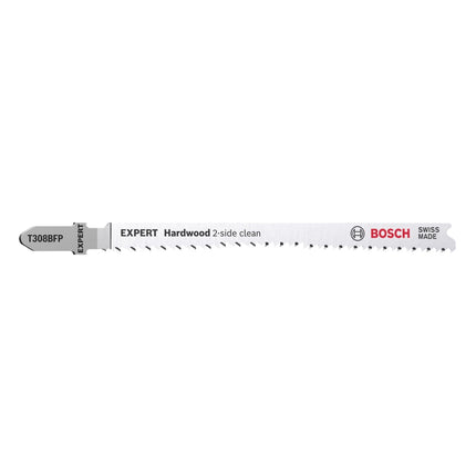 Bosch EXPERT Lama per seghetto Hardwood 2 side clean T 308 BFP 117 mm 25 pz. ( 2608901181 ) Bi-Metall