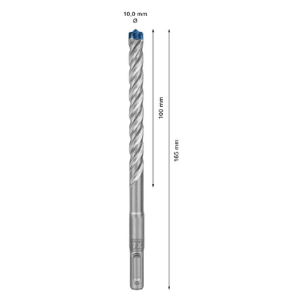Bosch Expert Forets pour perforateur SDS plus 7X 10,0 x 165 mm - 50 pièces (2608900193)