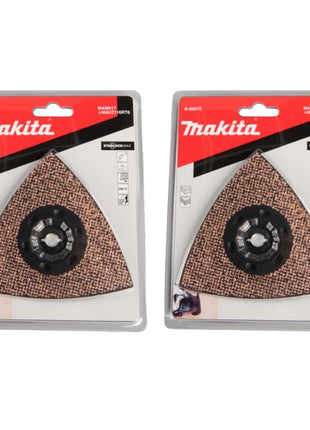Makita MAM017HM Sanding Plate 116mm K60 - Starlock Max - extra Long Life - 2 pcs. (2x B-66575)