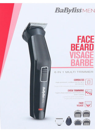BaByliss MT725E Multi Groomer Gesichtshaartrimmer Nasenhaartrimmer + 6 Aufsätze - Toolbrothers