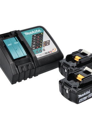 Kompresor akumulatorowy Makita DMP 181 RM 18 V 11,1 bar + 2x akumulator 4,0 Ah + ładowarka