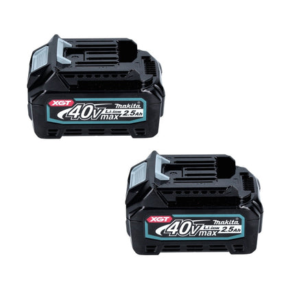 Makita Power Source Kit 40 V max. ( 191L76-1 ) mit 2x BL 4025 Akku 2,5 Ah + DC 40 RA Schnell Ladegerät XGT LXT