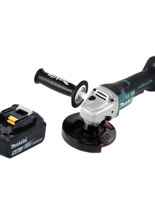Makita DGA 517 G1 cordless angle grinder 18 V 125 mm brushless + 1x rechargeable battery 6.0 Ah - without charger