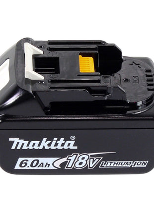 Makita DGA 517 G1 cordless angle grinder 18 V 125 mm brushless + 1x rechargeable battery 6.0 Ah - without charger