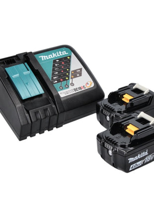 Avvitatore a cricchetto a batteria Makita DWR 180 RMJ 18 V 47,5 Nm 1/4" 3/8" + 2x batteria ricaricabile 4,0 Ah + caricabatterie + Makpac