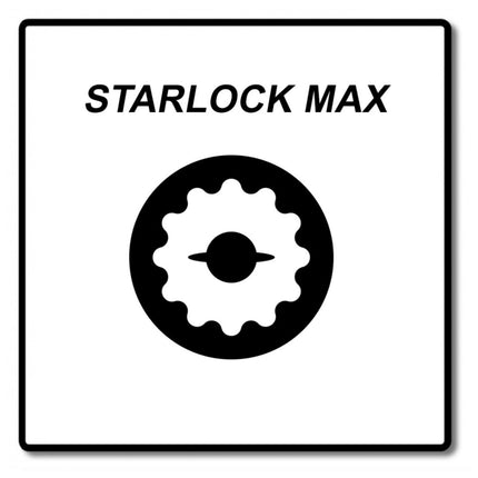 Makita MAM011 Lame de scie segmentée 68x30 mm - K40 - Starlock Max - 4 pièces. (4x B-66519)