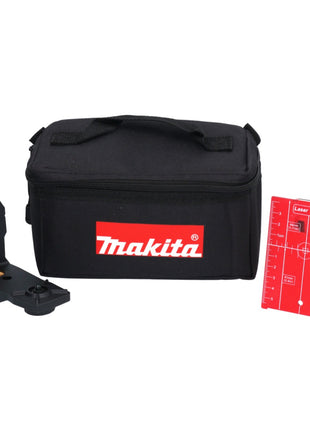 Makita SK 105 DZ Cordless Cross Line Laser, 25m, Red, Solo 12V max. - without battery, without charger