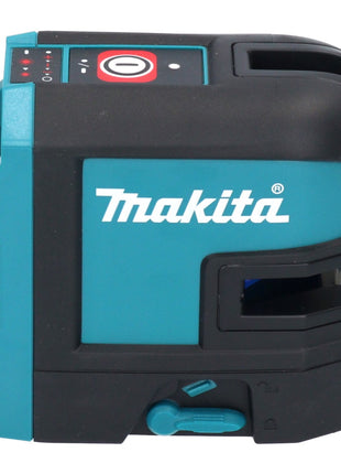 Makita SK 105 DZ Cordless Cross Line Laser, 25m, Red, Solo 12V max. - without battery, without charger