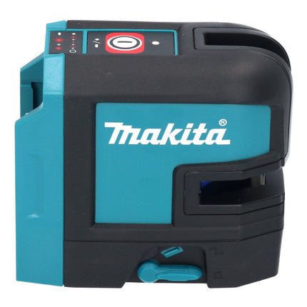 Makita SK 105 DZ Laser lignes croix sans fil, 25m, Rouge, Solo 12V max. - sans batterie, sans chargeur