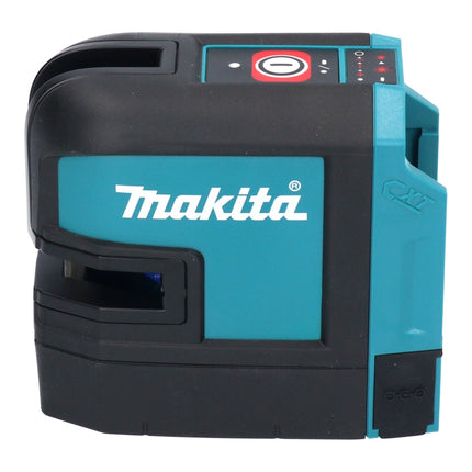 Makita SK 105 DZ Laser lignes croix sans fil, 25m, Rouge, Solo 12V max. - sans batterie, sans chargeur