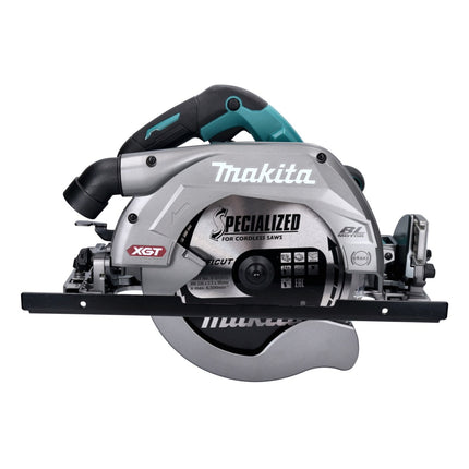 Makita HS 009 GM101 Scie circulaire sans fil XGT max. 235 mm 40V Brushless + 2x Batteries 4,0Ah + Chargeur + Coffret