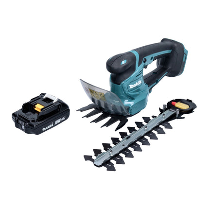 Makita DUM 111 A1X Forbici per erba a batteria Forbici per arbusti 18 V + 1x batteria ricaricabile 2,0 Ah - senza caricabatterie