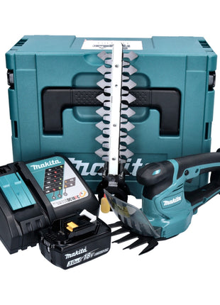 Makita DUM 111 RF1XJ Akku Grasschere Strauchschere 18 V + 1x Akku 3,0 Ah + Ladegerät + Makpac