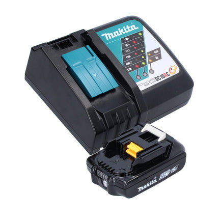 Makita DEADML 815 RA1 Lampada portatile a LED 14,4 - 18 V 160 lm + 1x batteria ricaricabile 2,0 Ah + caricabatterie