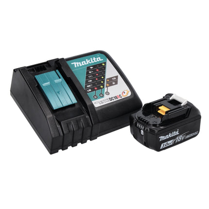 Makita DEADML 815 RF1 Lampada portatile a LED 14,4 - 18 V 160 lm + 1x batteria ricaricabile 3,0 Ah + caricabatterie